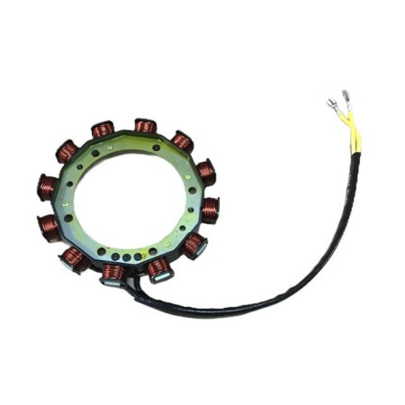 ALTERNADOR DE 2 FIOS (ROTOR CERÂMICO 12V MAX 30A) LOMBARDINI: 15LD225,15LD315,15LD350,LDW 1003,LD
