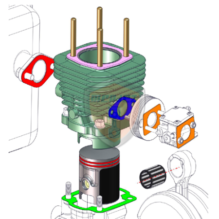 EQUIPO DE MOTOR MINSEL M150 Y M165