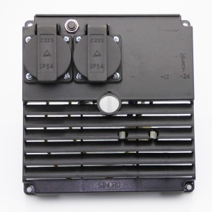 SINGLE PHASE PANEL 2 SUCKO + TERM 25A SYNCHRO ALTERNATOR