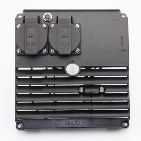 SINGLE PHASE PANEL 2 SUCKO + TERM 25A SYNCHRO ALTERNATOR