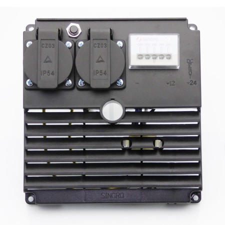 PANEL MONOFASICO 2SUCKO+TERMICO+VOLTIMETRO ALTERNADOR SINCRO