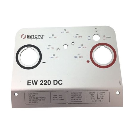 PANEL ALUMINIO EW220DC DESNUDO