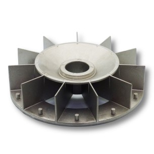 Ventilador d.210mm - eixo d.37mm Alternador Sincro