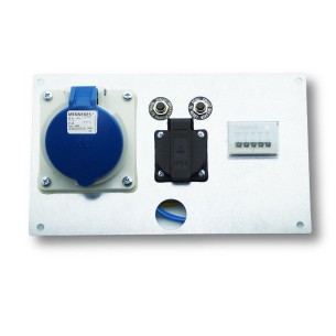 Painel fk 32A2P+T sucko t15 t30 250V alternador Sincro monofásico