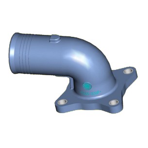 Brida agua bloque motor Kohler KDI 3404