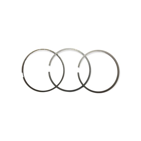 Conjunto de 3 segmentos de anel +1,00 Lombardini 5LD824-3/B,5LD825-2,5LD825-3,5LD825-4,7LD740