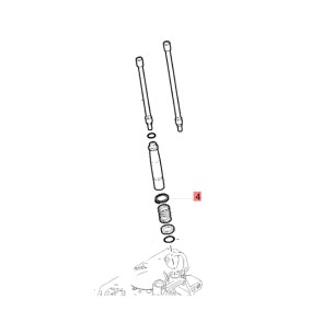 Circlip fijacion muelle cañas balancines Hatz 1D