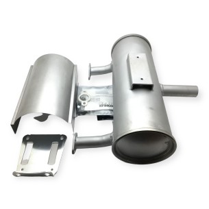 Kohler pot d'échappement CH730-750 sortie côté moteur central