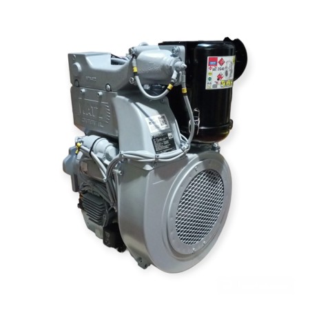 Hatz 2G40 Motor mit Stopp-Elektromagnet und ohne Tank.12V