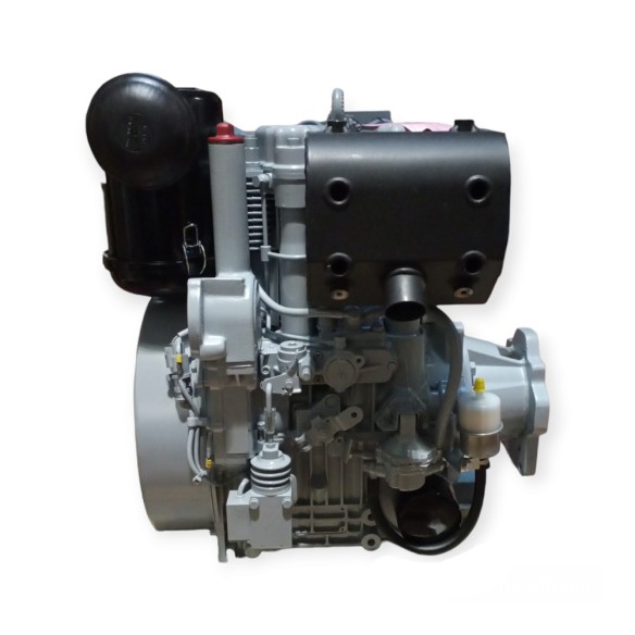 Moteur Hatz 2G40 avec électro-aimant d'arrêt et sans réservoir.12v