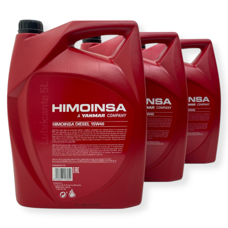 15W40 Himoinsa motor oil can