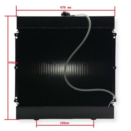 Lombardini radiator 470x496mm various models
