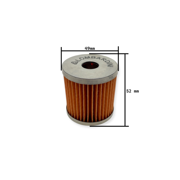 Filtro de tanque diesel Lombardini 3LD, 4LD, 5LD, 9LD, 7LD