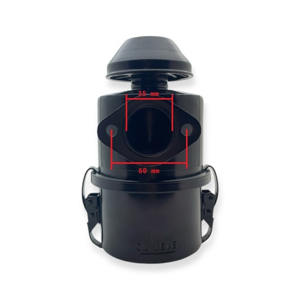 Minsel M150 und M165 Ölbadflansch-Luftfilter