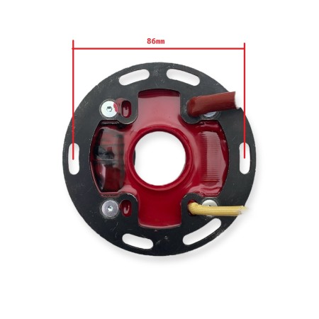 Stator bobina motoplat izquierda para motores Minsel M100, M150 y M165