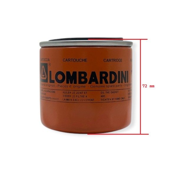 Lombardini 3LD and 4LD oil filter