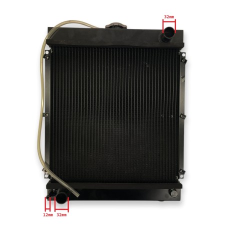Lombardini LDW radiator various models 388X492mm