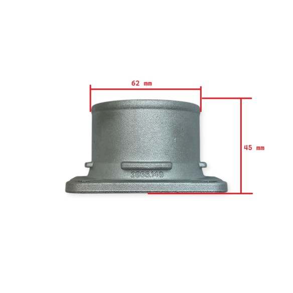 Lombardini flange ED0038661490-S