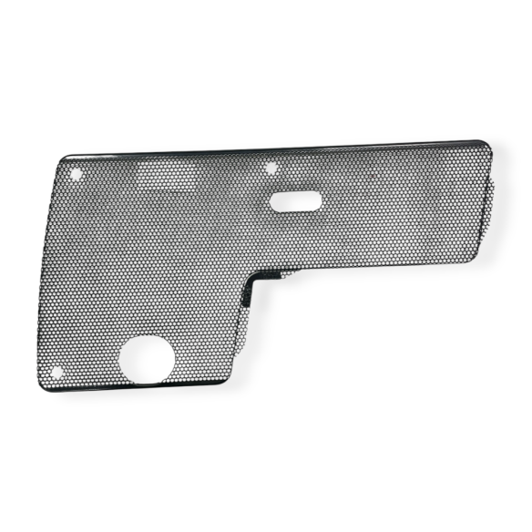 Left grille of the Ergit hood