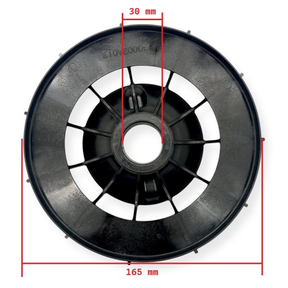 Lüfterwelle 30mm Lichtmaschine Linz E1C10, E1E10, E1S10, E1W10, E2W10