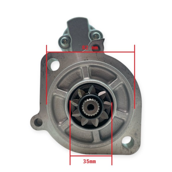 Motor de partida Antonio Carraro 9900-10900 Kubota v3800Di-T