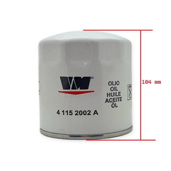 Ölfilter VM Motori D704, HR494