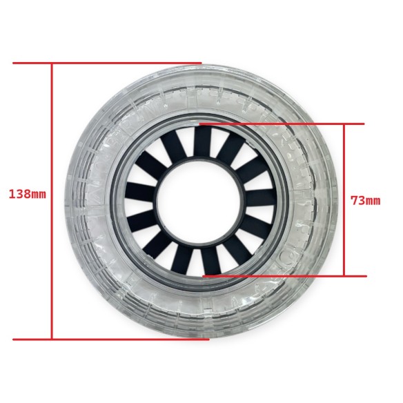 Ciclon filtro aire Lombardini 13.8Cm varios modelos