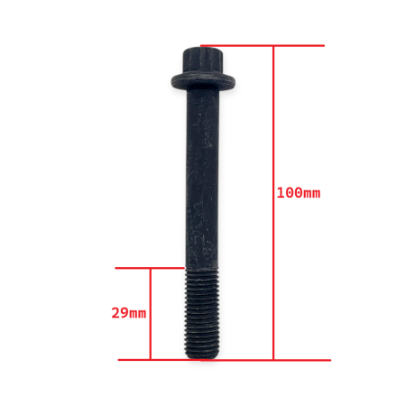 Parafuso de cabeça cilíndrica Isuzu 3LD1 e 4LE2