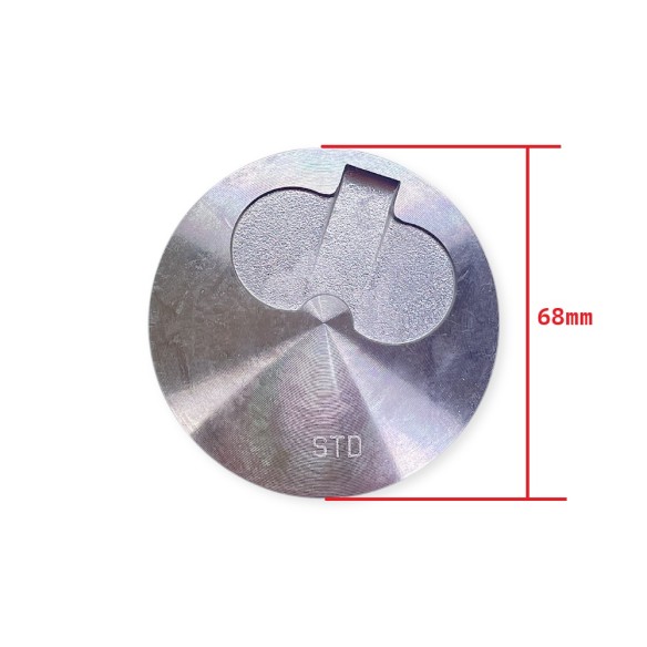 Piston sin segmentos std Yanmar 2TNE68, 3TNE68