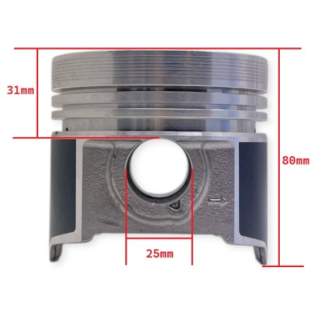 Kit reacondicionamiento Kubota V2403 (piston 1G466-21110) LM-Parts