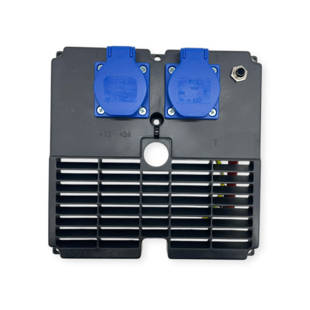 Panel 2 schuko 16A + disyuntor termico 15A alternador NSM C100, CR100