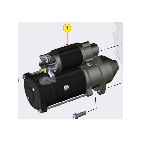 Motor de arranque KDI 2504TCR 12v 3,2kW