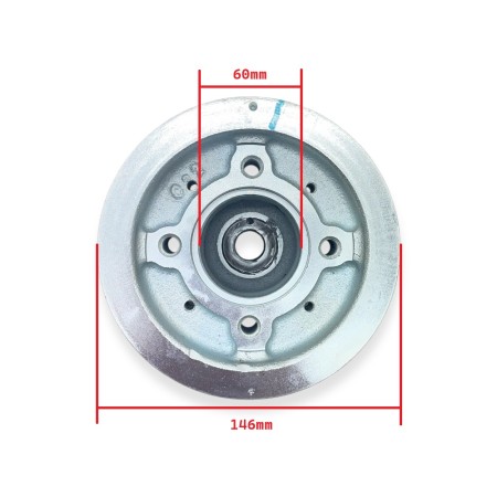 Poly-V crankshaft pulley Kohler KDI 1903, 2504,...