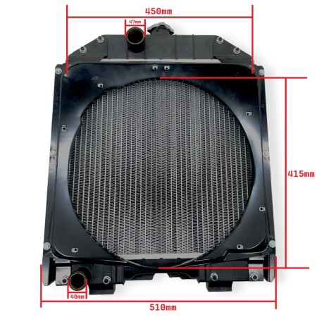 Radiateur Iveco, FPT , New Holland, CNH