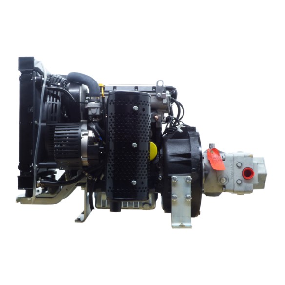 Motor Kohler KDW 1003 con bomba hidraulica de caudal variable