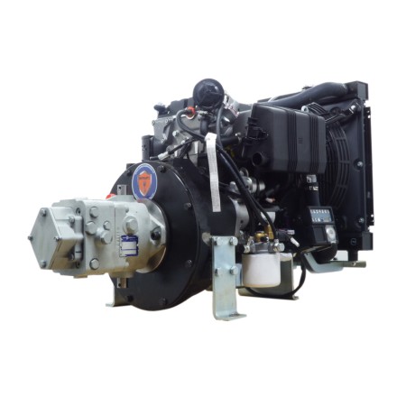 Moteur Kohler KDW 1003 avec pompe hydraulique à cylindrée variable