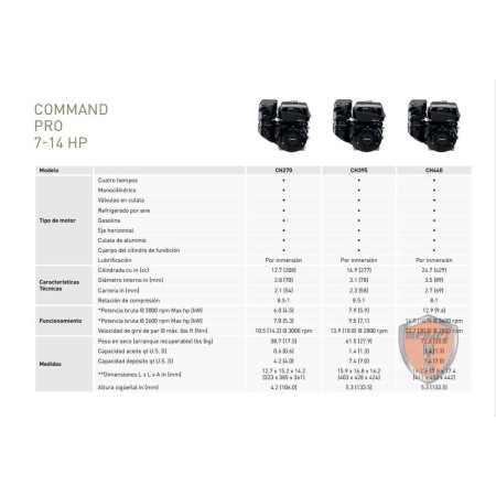 KOHLER CH270 ENGINE CRANKSHAFT 20MM