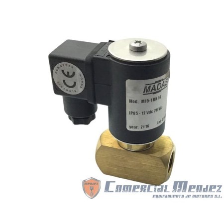 ELECTROVALVULA GASOIL M15-1 3/8" DN10 12V