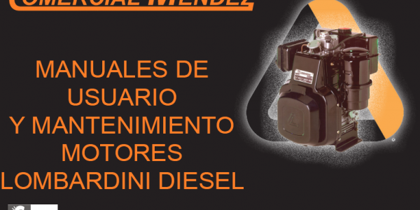 Manual de usuario motores Lombardini